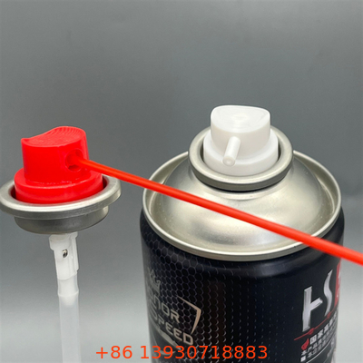 Compact WD-40 Lubricant Valve for Automotive Maintenance with Quick-Connect Fittings and Drip-Free Nozzle