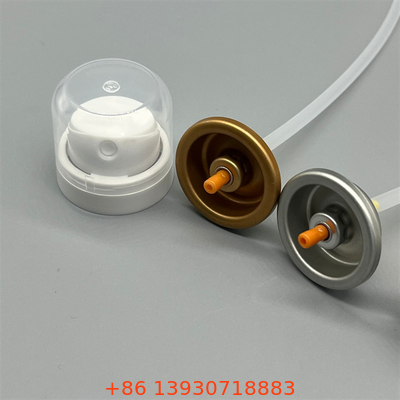 Ultra-Portable Air Freshener Spray Valve for Travel and Personal Use with Compact Leak-Proof Mechanism