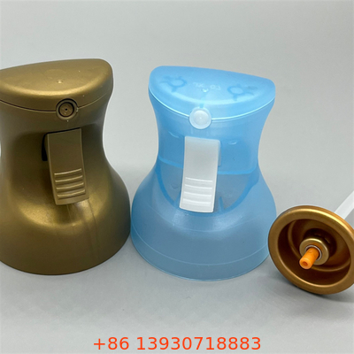 Ultra-Portable Air Freshener Spray Valve for Travel and Personal Use with Compact Leak-Proof Mechanism