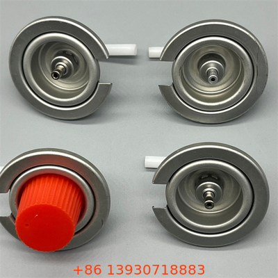 Compact Gas Canister Valve for Travelers with Quick-Deploy & Space-Saving Features