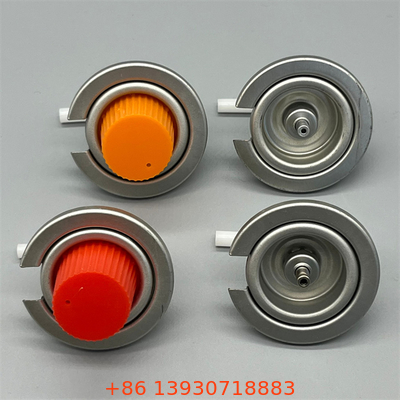 Compact Gas Canister Valve for Travelers with Quick-Deploy & Space-Saving Features