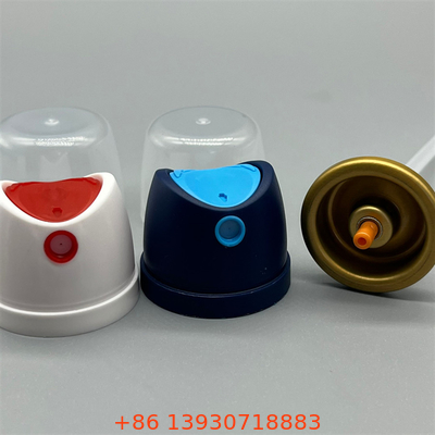 Child-Safe Locking Deodorant Body Spray Valve for Family Households with Tamper-Proof Actuator