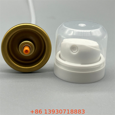 Child-Safe Locking Deodorant Body Spray Valve for Family Households with Tamper-Proof Actuator