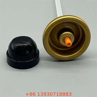 Child-Safe Locking Deodorant Body Spray Valve for Family Households with Tamper-Proof Actuator