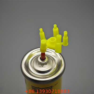 Durable lighter gas refill valve with adaptor for professional users with corrosion resistance