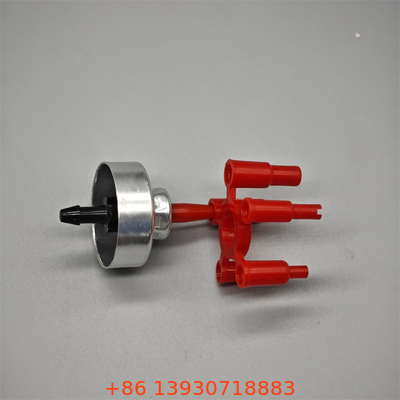Premium lighter gas refill valve with adaptor for outdoor enthusiasts with leak-proof seal and easy grip
