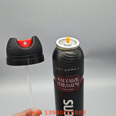 High-End Deodorant Body Spray Valve for Luxury Cosmetics with Metal Accents and Micro-Fine Mist Technology
