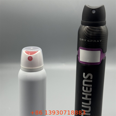 High-End Deodorant Body Spray Valve for Luxury Cosmetics with Metal Accents and Micro-Fine Mist Technology