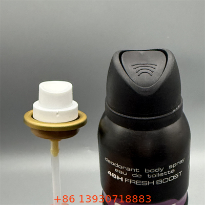 Sustainable Deodorant Body Spray Valve for Natural Products with Eco-Friendly Materials