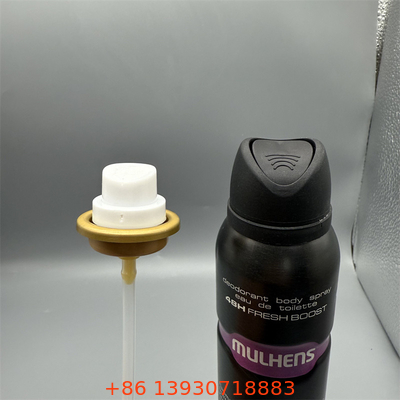 Sustainable Deodorant Body Spray Valve for Natural Products with Eco-Friendly Materials