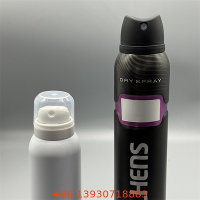 Compact Deodorant Body Spray Valve for TSA-Compliant Travel Sizes with Leak-Proof Flip Top and 0.5s Lock