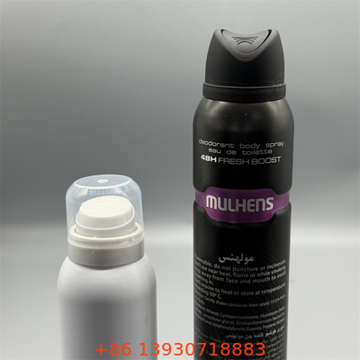 Sustainable Deodorant Body Spray Valve for Natural Products with Eco-Friendly Materials