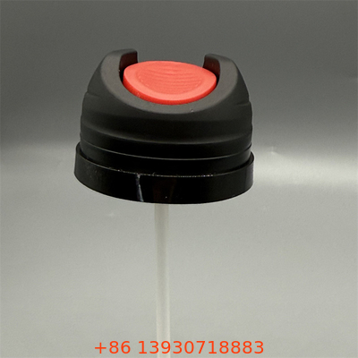 Compact Deodorant Body Spray Valve for TSA-Compliant Travel Sizes with Leak-Proof Flip Top and 0.5s Lock