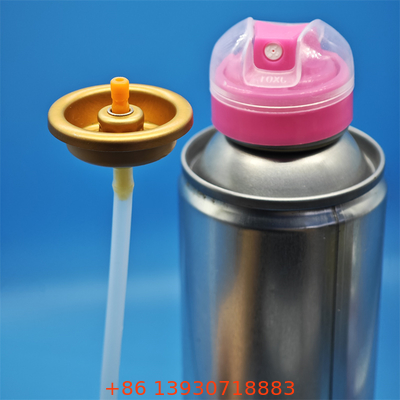 Sustainable Aerosol Spray Air Freshener Valve for Hospitality Refill Systems with Low-Emission Control
