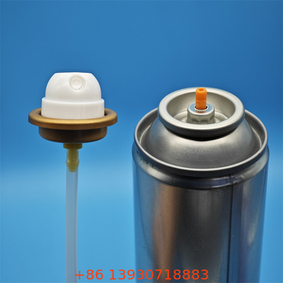 Sustainable Aerosol Spray Air Freshener Valve for Hospitality Refill Systems with Low-Emission Control
