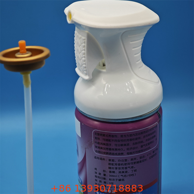 Vibration-Resistant Aerosol Spray Air Freshener Valve for Vehicle Cabin Systems with Anti-Leak SecureFit Technology