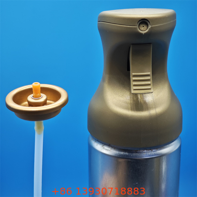 Vibration-Resistant Aerosol Spray Air Freshener Valve for Vehicle Cabin Systems with Anti-Leak SecureFit Technology
