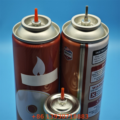 High-Flow Butane Refill Valve for Industrial Heaters with Anti-Backflow Protection