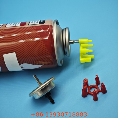 Eco-Conscious Butane Refill Valve for Camping Stoves with Biodegradable Seal Rings