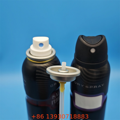 Highly Customizable Deodorant Body Spray Valve for Brand-Distinctive Personal Care Products with Tailored Actuators & Unique Finishes