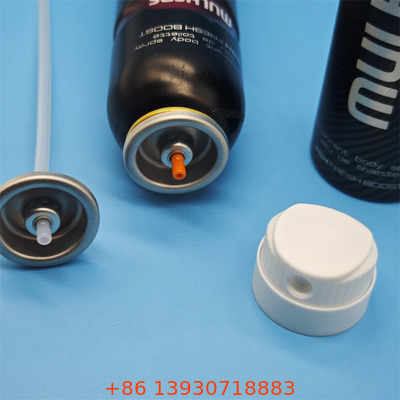 Highly Customizable Deodorant Body Spray Valve for Brand-Distinctive Personal Care Products with Tailored Actuators & Unique Finishes