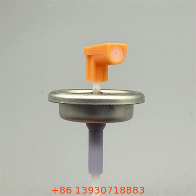NSF H1 Registered Metered Aerosol Valves for Food Machinery Lubricants with Sanitary Design and Non-Toxic Lubricity.