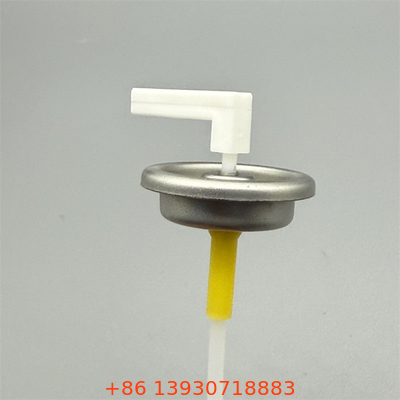 NSF H1 Registered Metered Aerosol Valves for Food Machinery Lubricants with Sanitary Design and Non-Toxic Lubricity.