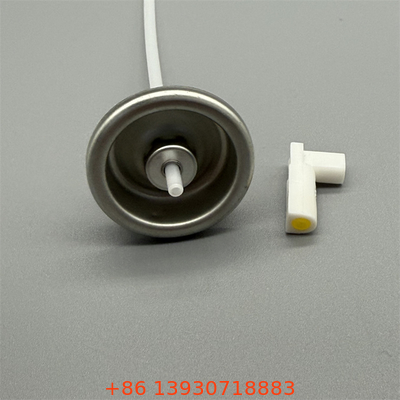 High-Capacity Metered Valve for Air Freshener Fog Systems in Large Venues with Continuous Flow Modulation