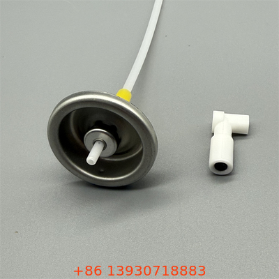High-Capacity Metered Valve for Air Freshener Fog Systems in Large Venues with Continuous Flow Modulation