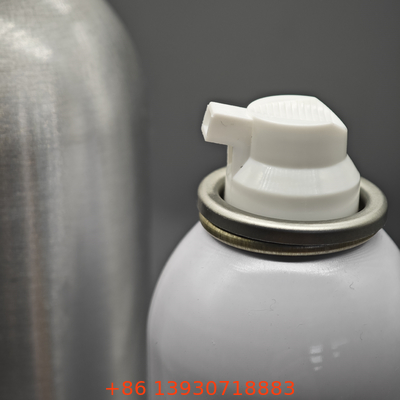 Compact Shaving foam valve for travel-sized grooming kits with leak-proof seal and easy operation