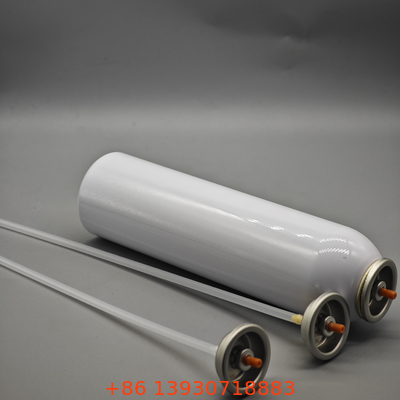 Eco-friendly Shaving foam valve for sustainable personal care products with low emissions and recyclable parts