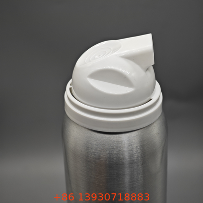 Shaving foam valve for cosmetic manufacturers with anti-clogging functionality