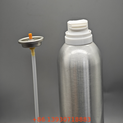 Shaving foam valve for travel kits with leakproof seal and compact lightweight build​