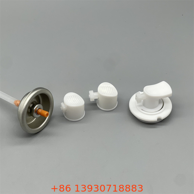 1 Inch Aerosol Spray Paint Valve with Metal Actuator for Industrial Use