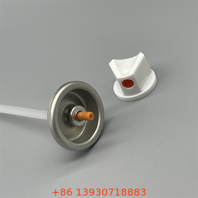 1 Inch Aerosol Spray Paint Valve with Metal Actuator for Industrial Use
