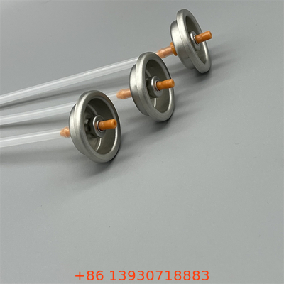 1 Inch Aerosol Spray Paint Valve with Metal Actuator for Industrial Use
