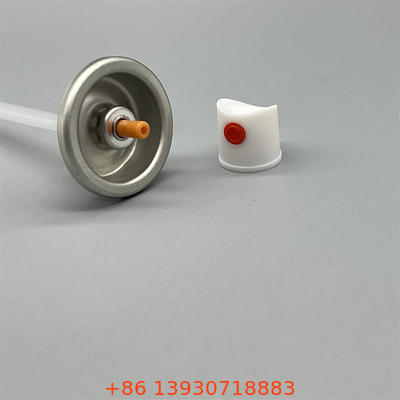 1 Inch Aerosol Spray Paint Valve with Metal Actuator for Industrial Use