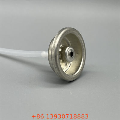 Precision female paint valve for automotive touch-up painting with adjustable flow