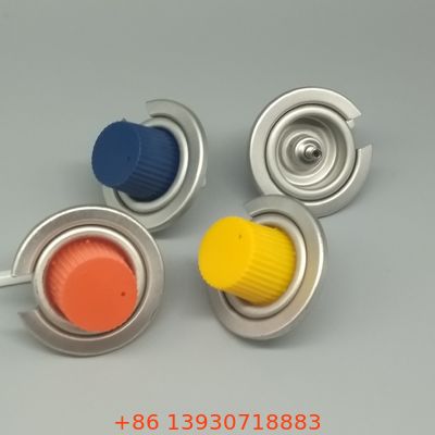 OEM Butane Stove Valve with Integrated Safety Caps for Portable Stoves