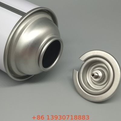 Butane Gas Cartridge With Anti-Leak Valve Compatible With Portable Stoves