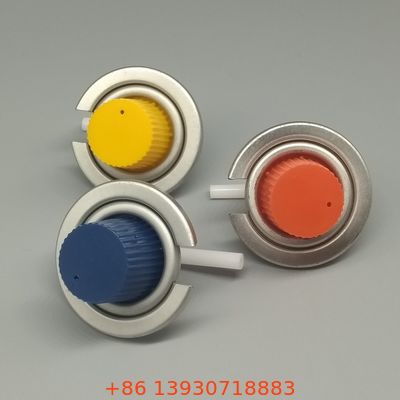 One-inch Butane Stove Valve with Cover for Single-Burner Portable Stoves
