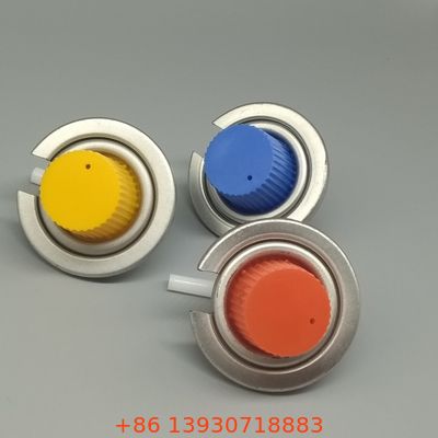 Butane Gas Cartridge With Anti-Leak Valve Compatible With Portable Stoves