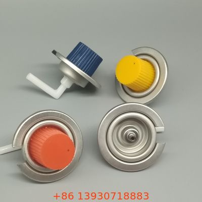 OEM Butane Stove Valve with Integrated Safety Caps for Portable Stoves