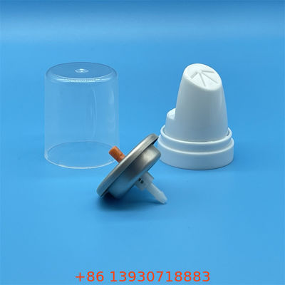 One-Inch Hair Mousse Inverted Aluminum Valve with Consistent Rich Foam Output