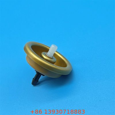 Hair Mousse Inverted Aluminum Valve Offering Consistent Upside-Down Spray