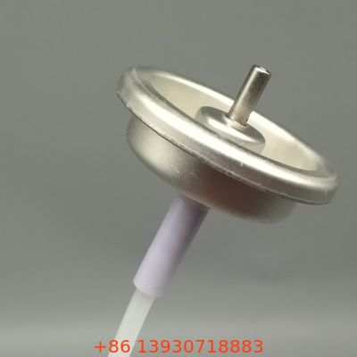 Metered Aerosol Spray Cap with Chemical-Resistant Seal for Lubricants & Cleaners