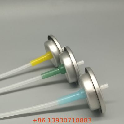  Elegant Metered Aerosol Valve for Premium Haircare Sprays with Fine Mist and Controlled Output