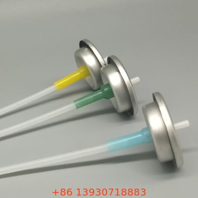  Elegant Metered Aerosol Valve for Premium Haircare Sprays with Fine Mist and Controlled Output