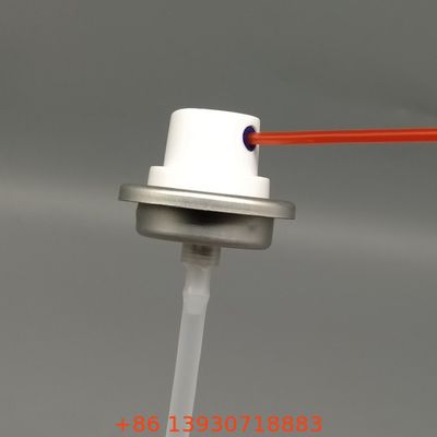 Precision-Engineered WD-40 Lubricant Valve for Industrial Maintenance and Machinery with Consistent Straw-Attached Spray Control