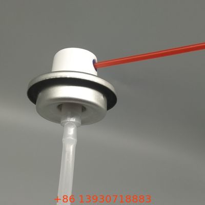 Precision-Engineered WD-40 Lubricant Valve for Industrial Maintenance and Machinery with Consistent Straw-Attached Spray Control